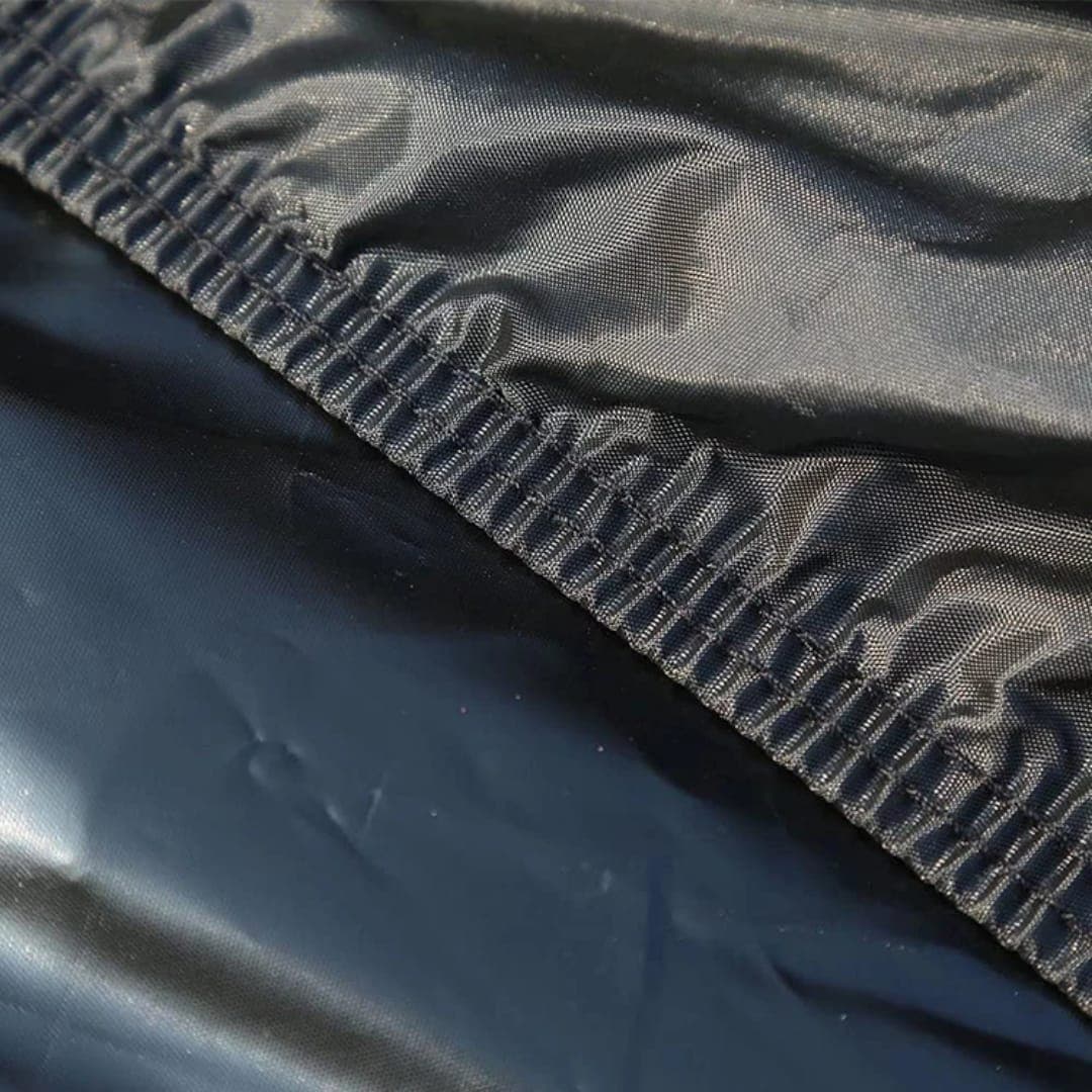 Close-up of the reflective safety stripes