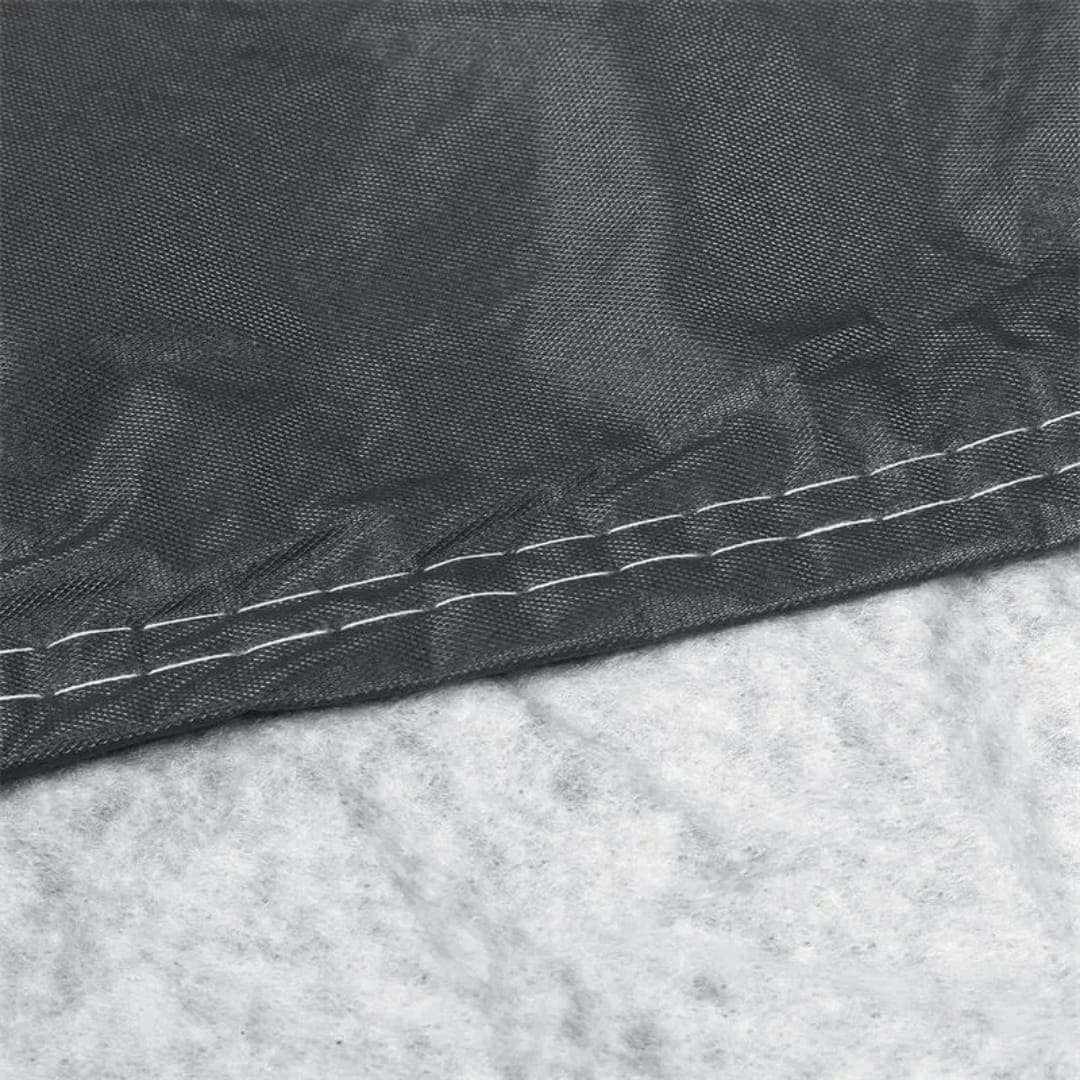 Another angle of the car cover fabric